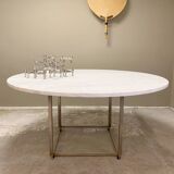 Danish vintage design dining table Poul Kjaerholm Fritz Hansen 'PK 54'