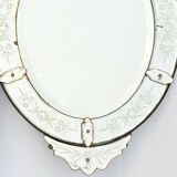 Oval mirror in the taste of Venice 92x53 cm