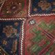 Vintage Handwoven Oriental Tribal Rug, 1940s
