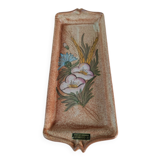 Cake dish in stoneware from Pougues-les-Eaux