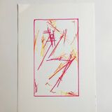 Abstract composition painting