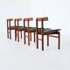Inger Klingenberg dining chairs teak France & Son Denmark 1960