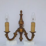Set of 3 bronze gold appliques style Louis XVI end 19th