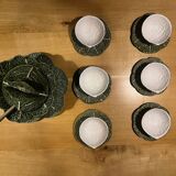 Choux en Barbotine set Soup, bowls and plates
