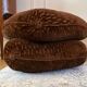 Vintage velvet pouf by Jacques Charpentier for Maison Jansen, 1970