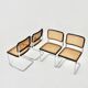 Dining chairs Style B32 by Marcel Breuer lot of 4