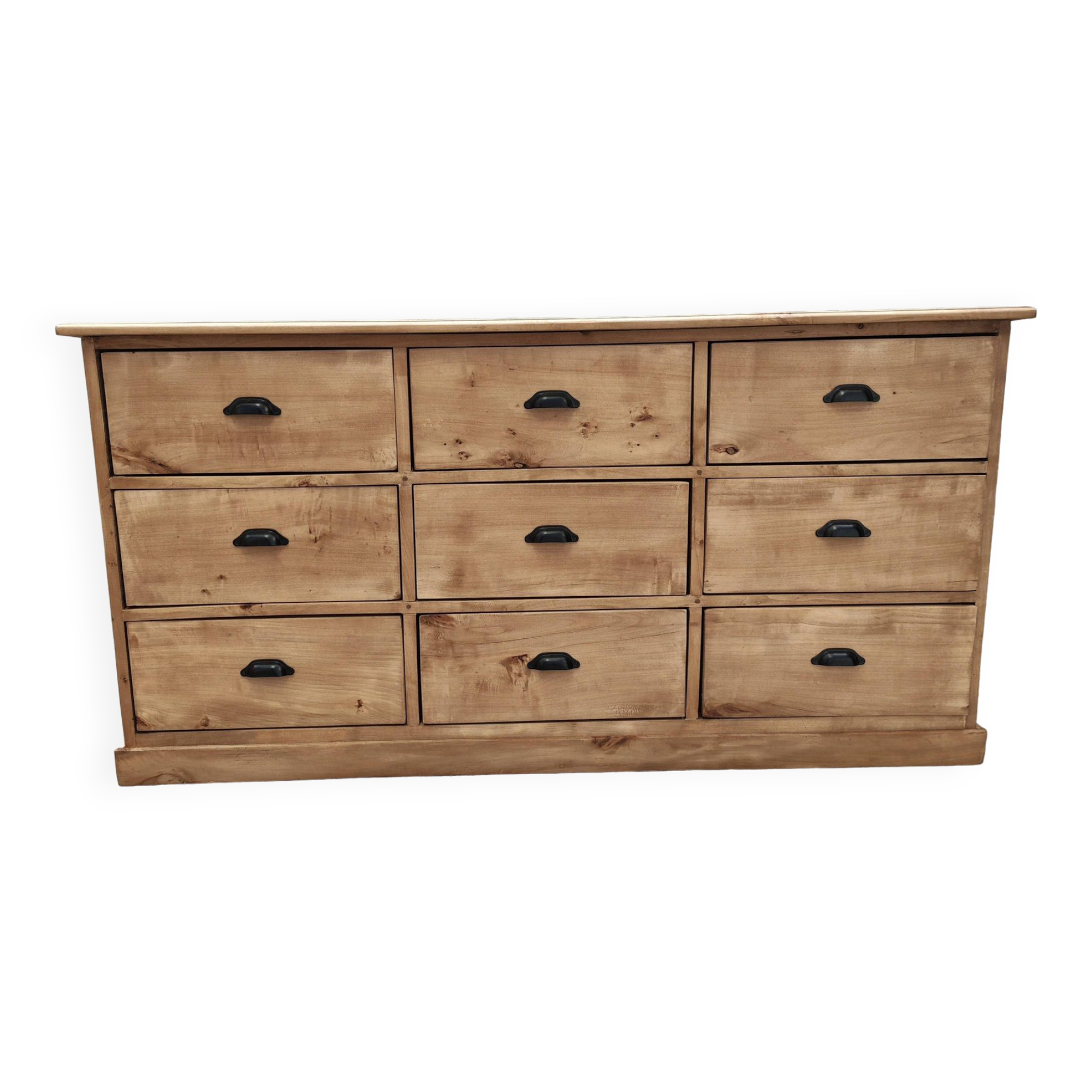 Professional furniture with nine solid wood drawers