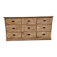 Professional furniture with nine solid wood drawers