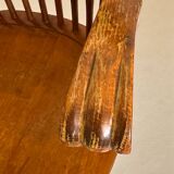 Paire de fauteuils anglais Windsor à barrettes (années 60)