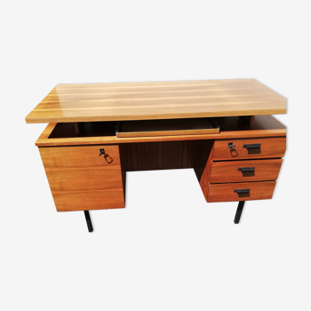 Vintage desk 3 drawers 1 door