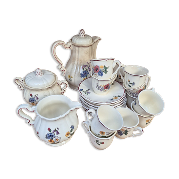 Complete tea and coffee service Sarreguemines