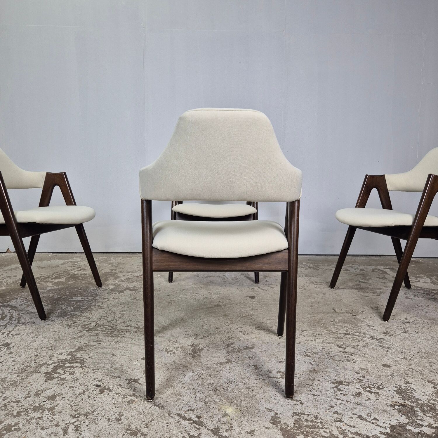 Kai Kristiansen 'Compass Chair' vintage Danish dining chair