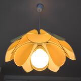 Vintage two-coloured and bi-corolla flower hanging