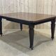 English mahogany table from the 1930s with an extension