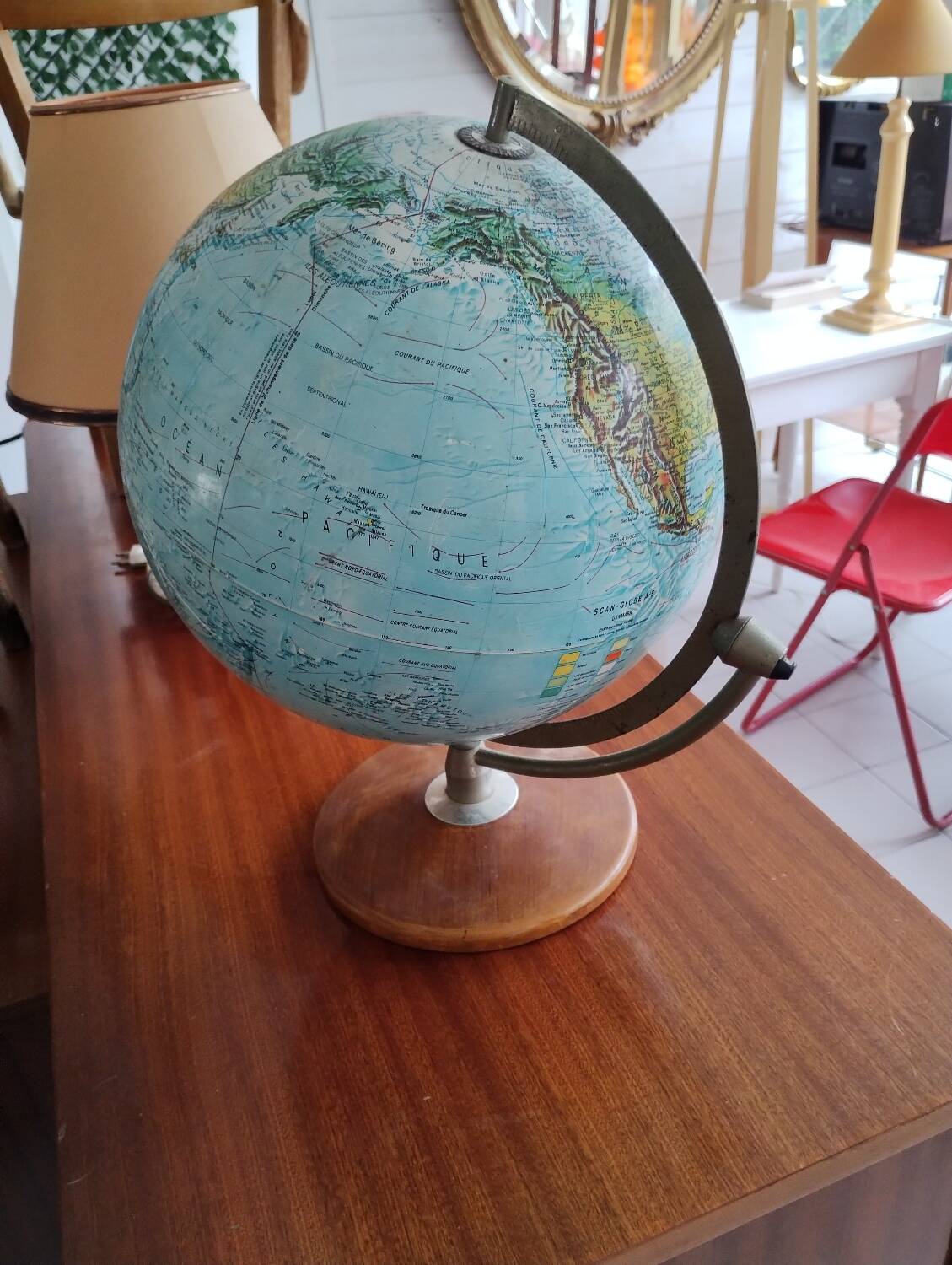 Earth globe