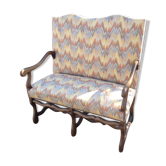 Banquette style Louis XIII