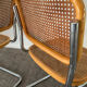 Pair of chairs Marcel Breuer Cesca B32