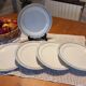 5 flat plates "Nobilis" Sarreguemines