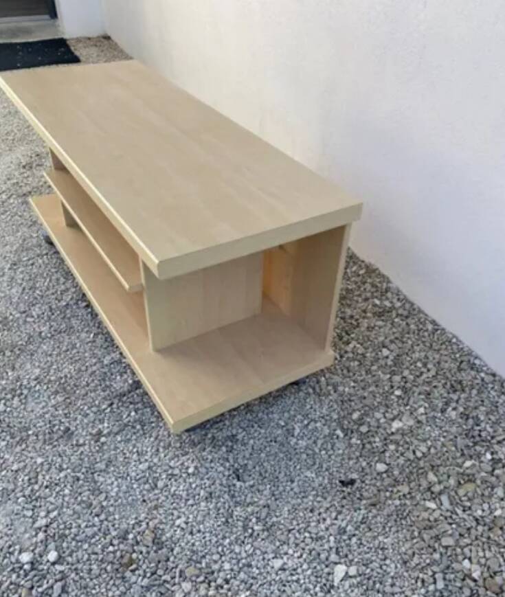 Wooden TV cabinet