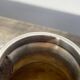 English silver-plated milk jug or vase