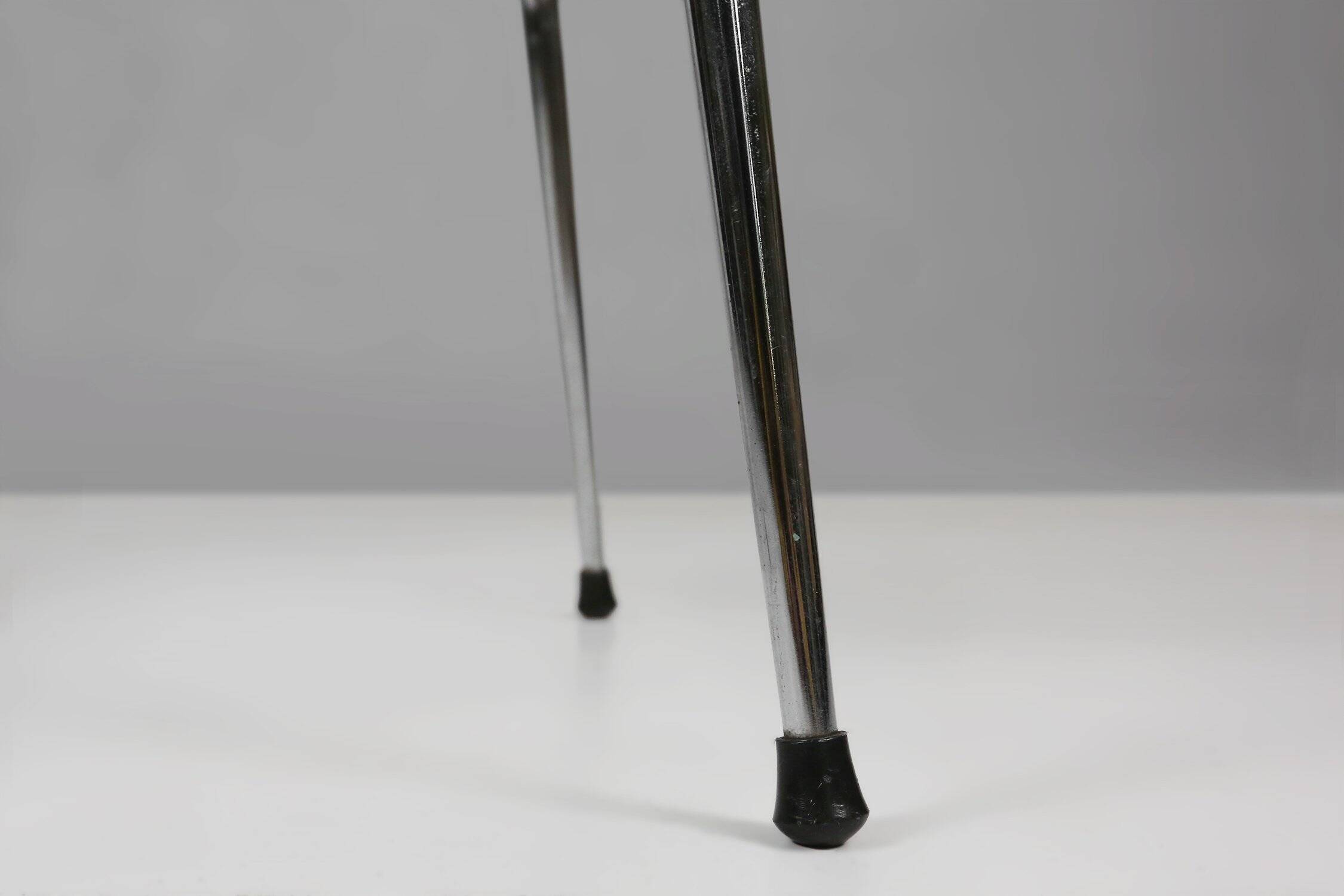 Chaise de salle à manger Gilac blanche vintage, années 1960