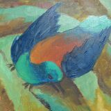 Old unsigned canvas