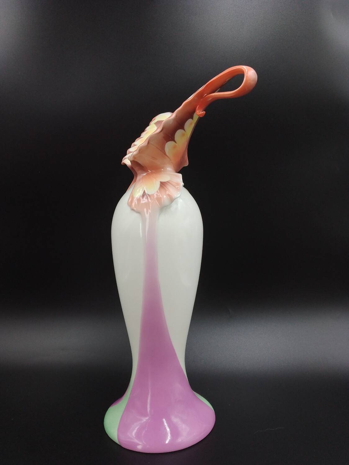 Fine porcelain vase collection franz papillon xp1692 jen woo