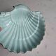 Shell-shaped porcelain dishes.