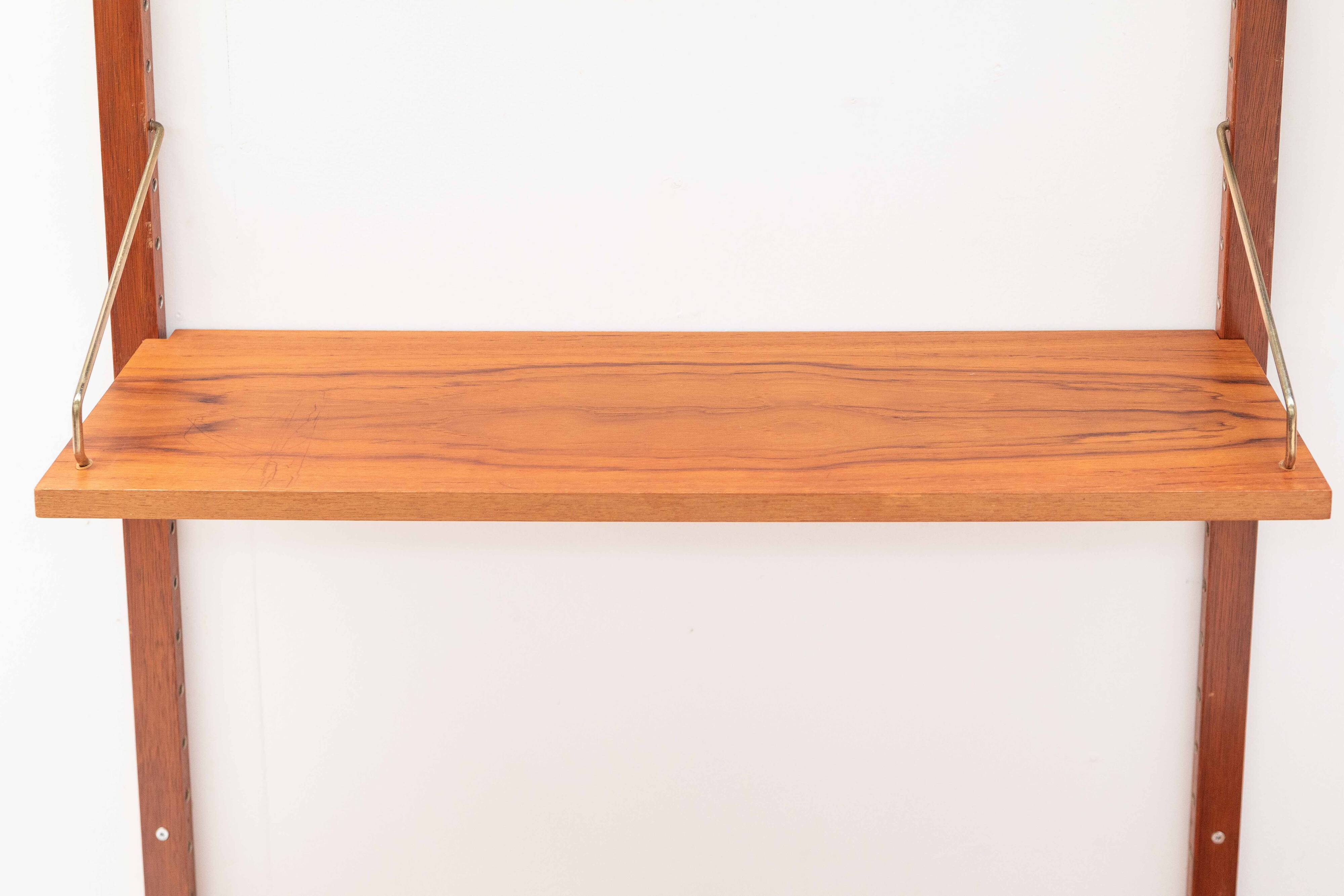3-bay Cado wall unit by Poul Cadovius
