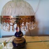 Porcelain lamp and tassels