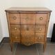 Transitional chest of drawers in solid cherry wood, early 20th century