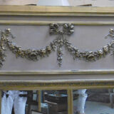 Fireplace mirror Louis XVI style trumeau 103x149cm