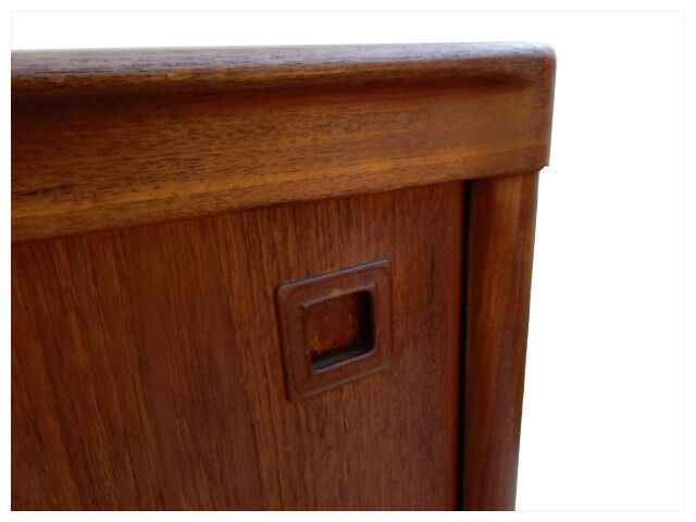 Danish teak row H.W. Klein Scandinavian 1960s