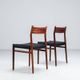 Arne Vodder model 418 dining chairs in rosewood Sibast Mobler Denmark 1960