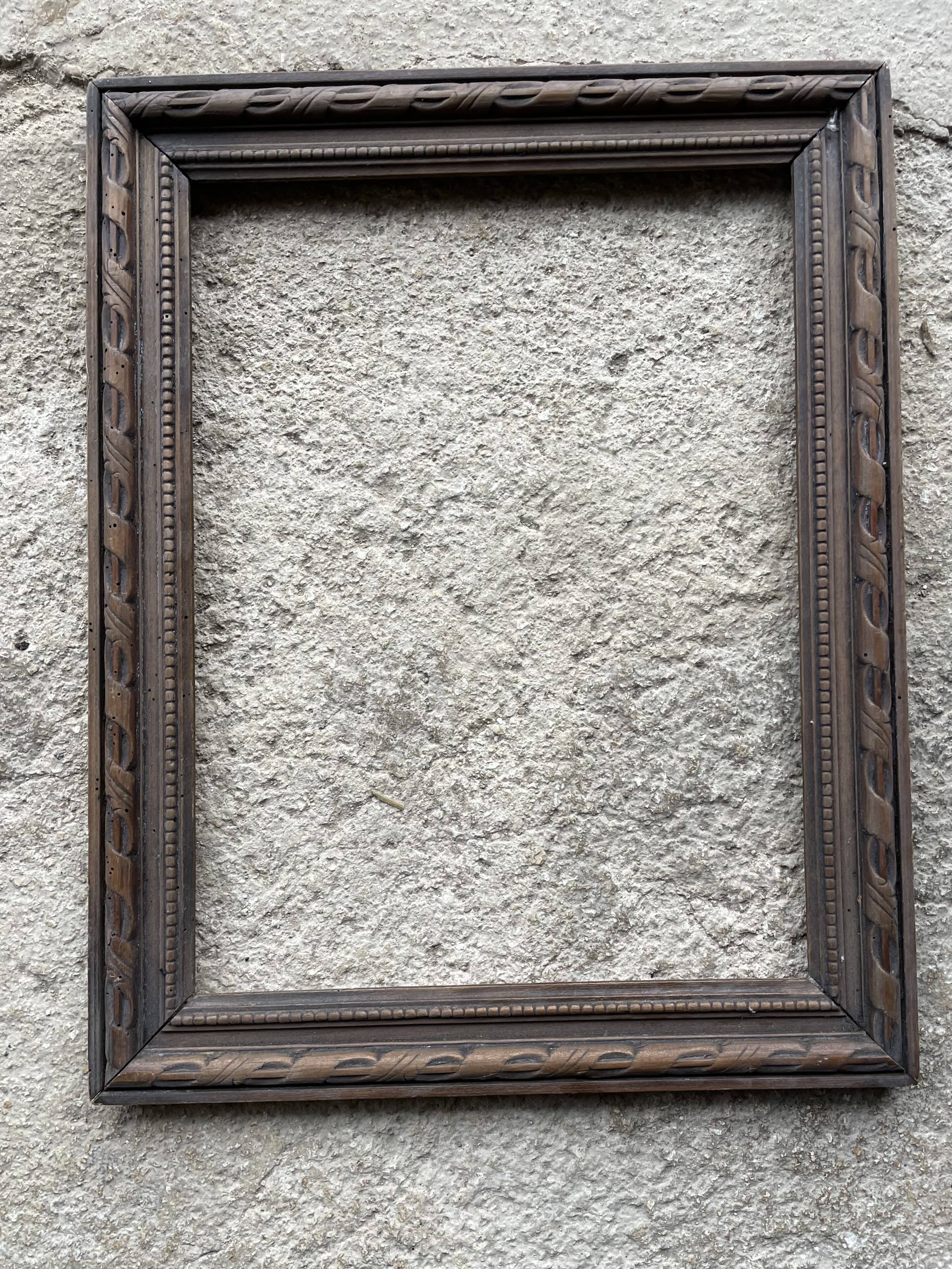 Old wooden frame 38x48cm
