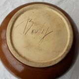 Stoneware vase signed Bady