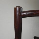 Beech armchair with armrests in Thonet style, 1920s