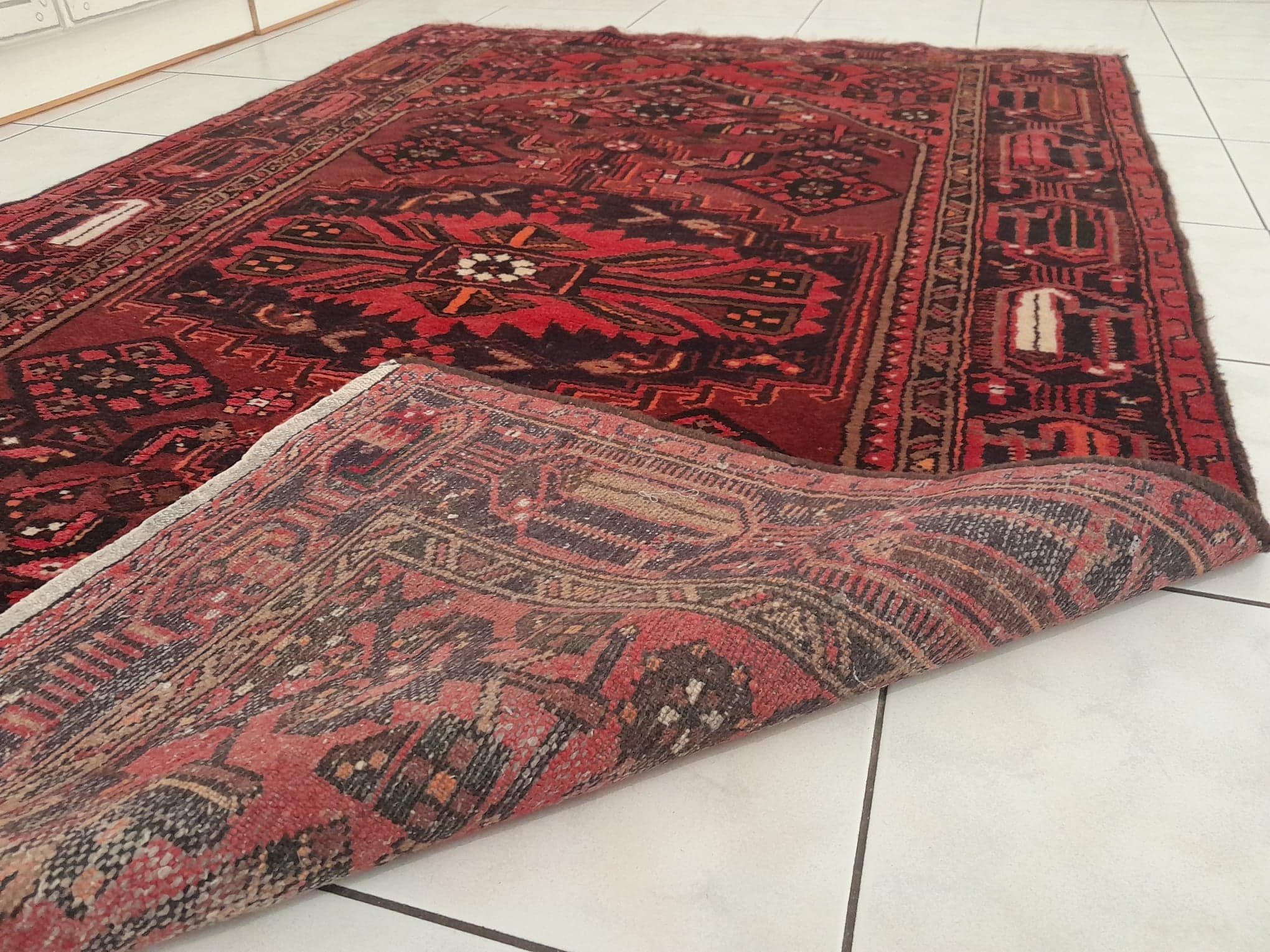 Tapis persan hamadan fait main 213x134cm