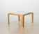 Solid Brass Square Coffee Table after Peter Ghyczy with Smokey Glass Top 70