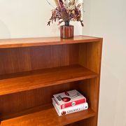 Vintage Scandinavian teak library "Liv"