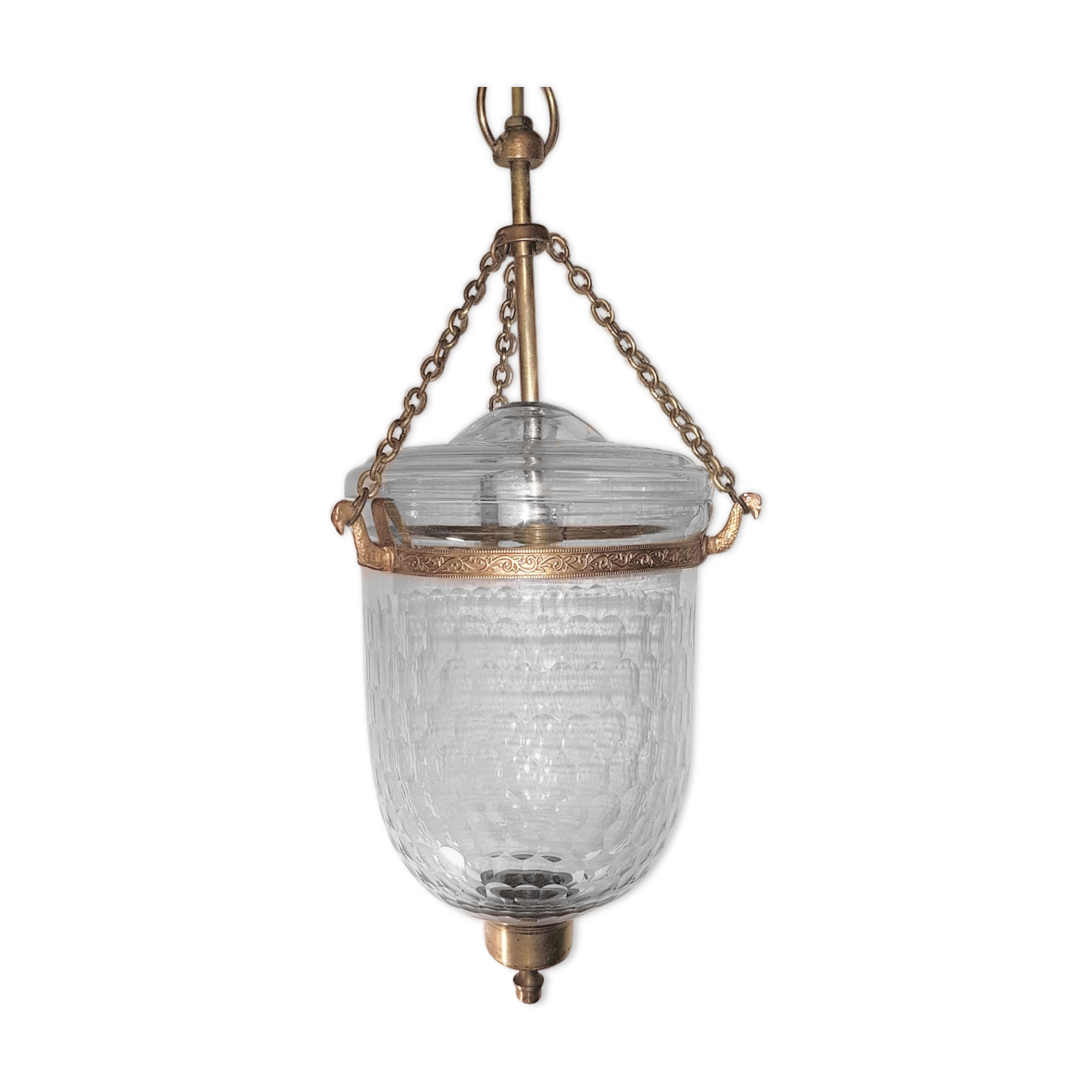 Empire-style hot air balloon chandelier