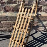 Sled large old alsace sleigh christmas decoration