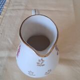 Vintage ceramic milk jug from Gien