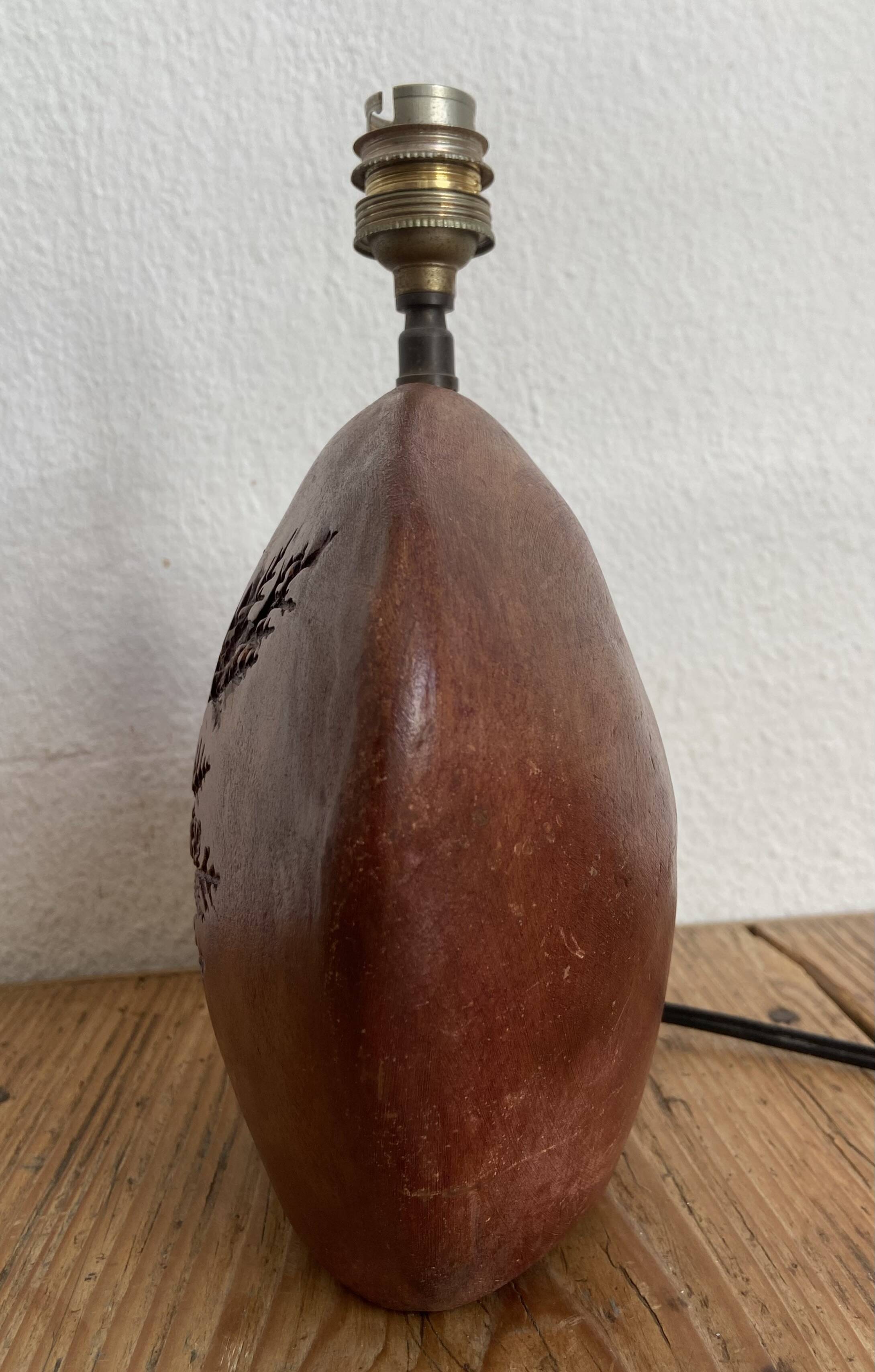 1960s ceramic lamp base