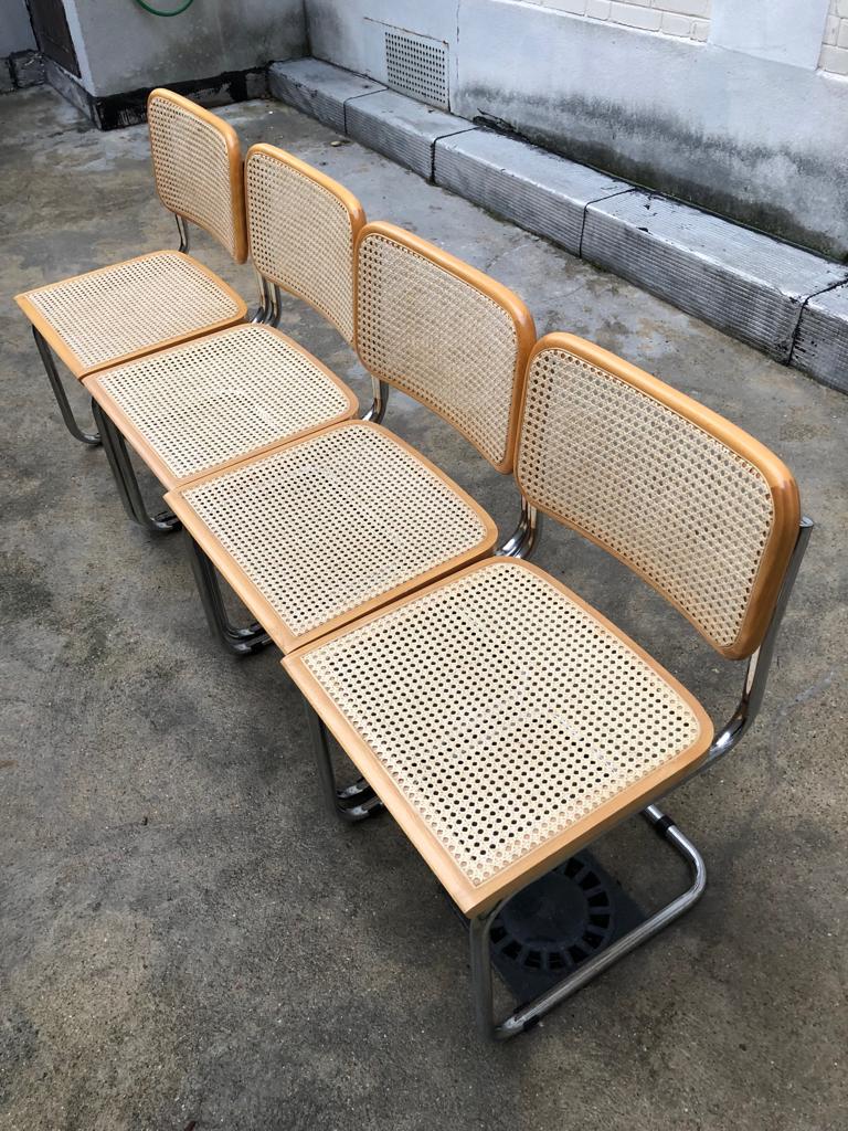 Chairs B32 by Marcel Breuer