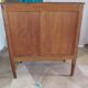 Art Deco chest of drawers - 4 drawers - locks - checkered wood veneer top - 50s
