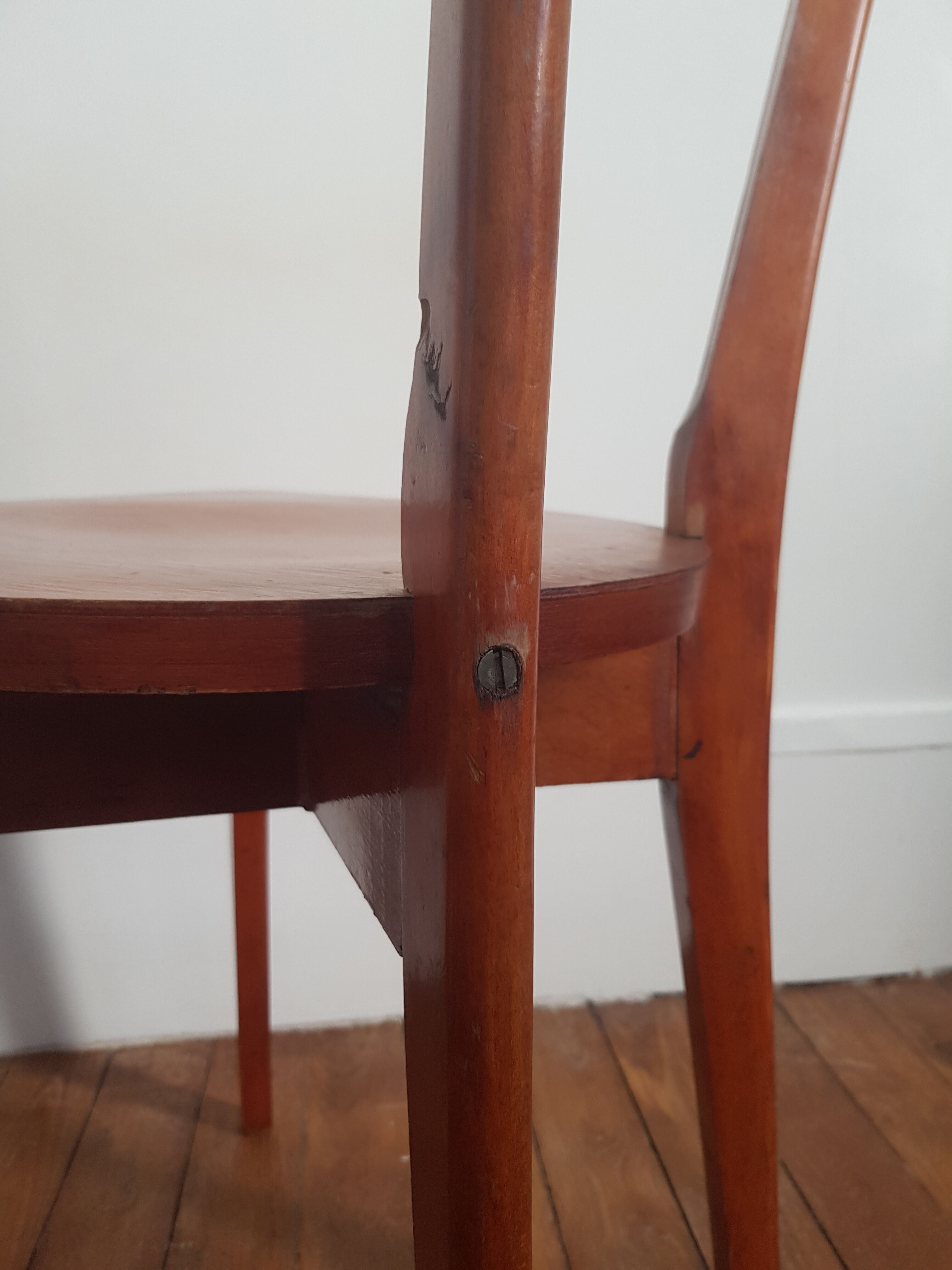 Wooden chair years 50