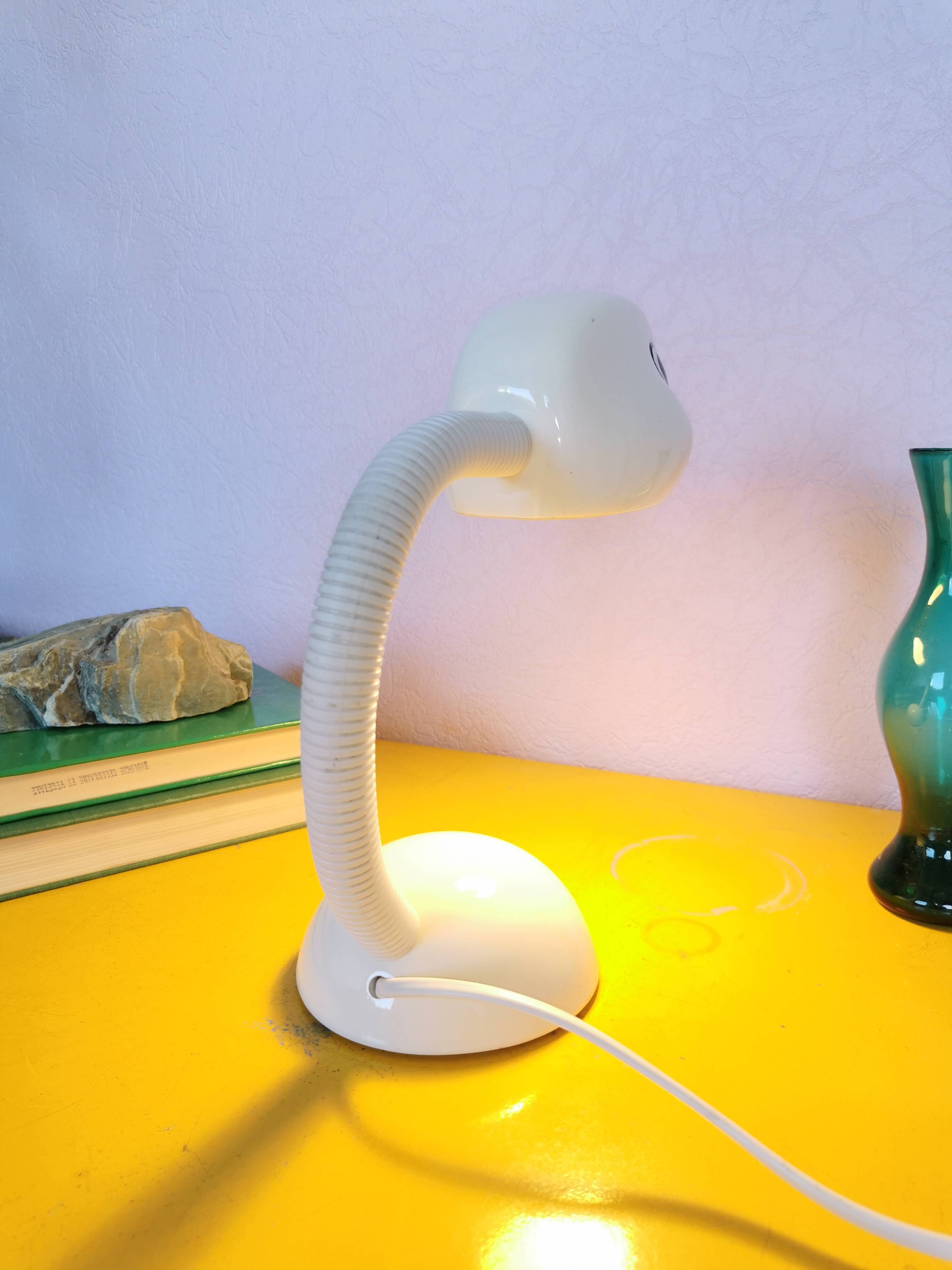 Flexible ceramic duck lamp, 1968