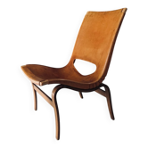 Scandinavian Eva Easy Chair by Bruno Mathsson, Sweden, 1960s