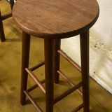 Pine stool from the 80s
